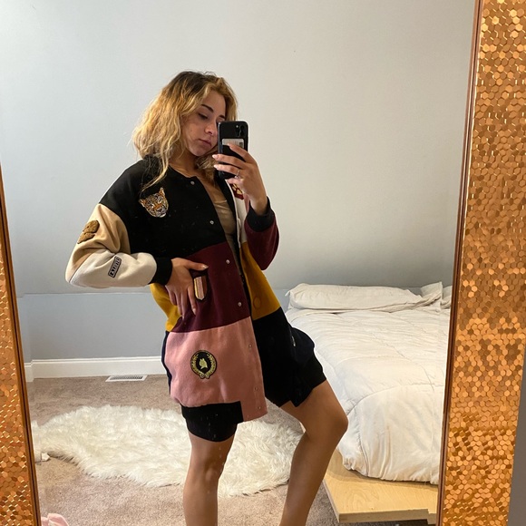 Multicolor patched jacket - Picture 3 of 3